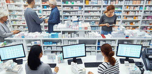 photo interieur pharmacie de l'Église